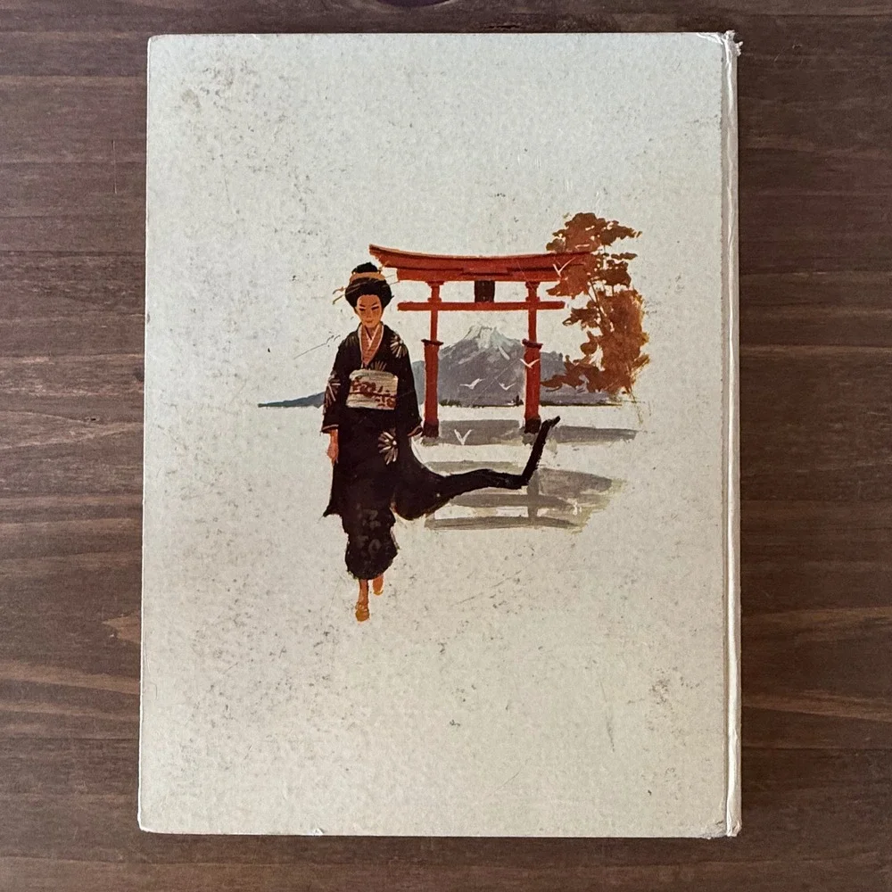 Vintage 1958 Cuentos de Hadas Japoneses Editorial Molino Emilio Freixas Hardcove